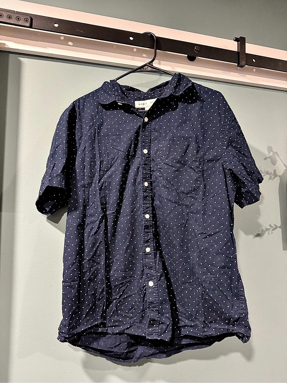 Old Navy Dot-Print Short-Sleeve